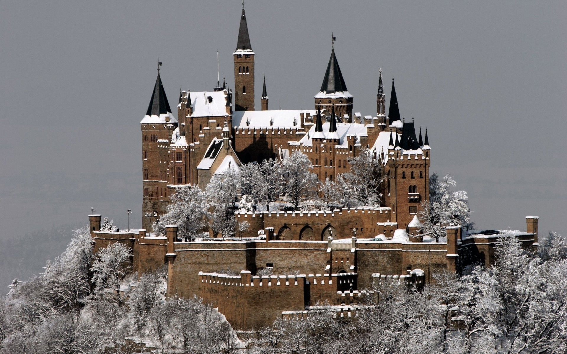 top montagna germania castello di hohenzollern