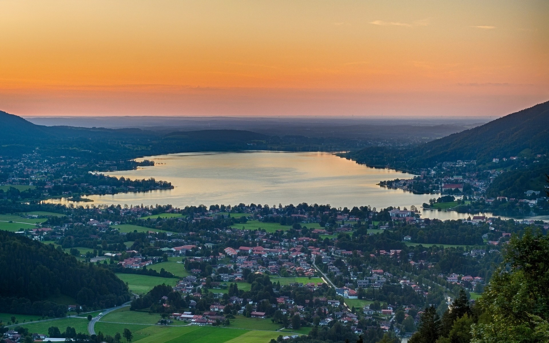 lago tegernsee lago panorama tegernsee baviera germania ristrutturazione