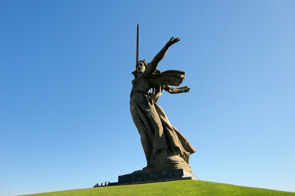 Mother Motherland statue in Volgograd