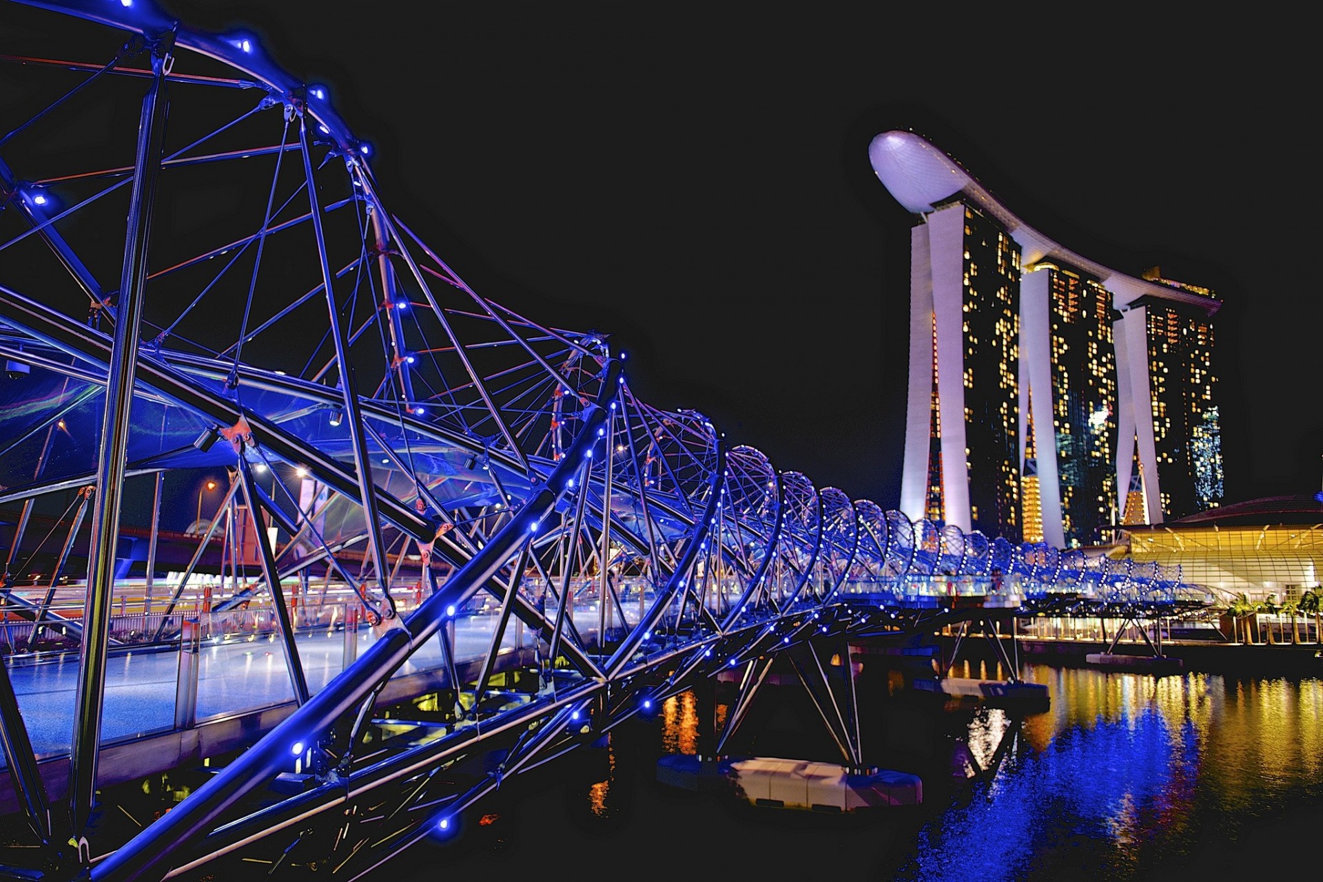 pont singapour marina bay sands hôtel