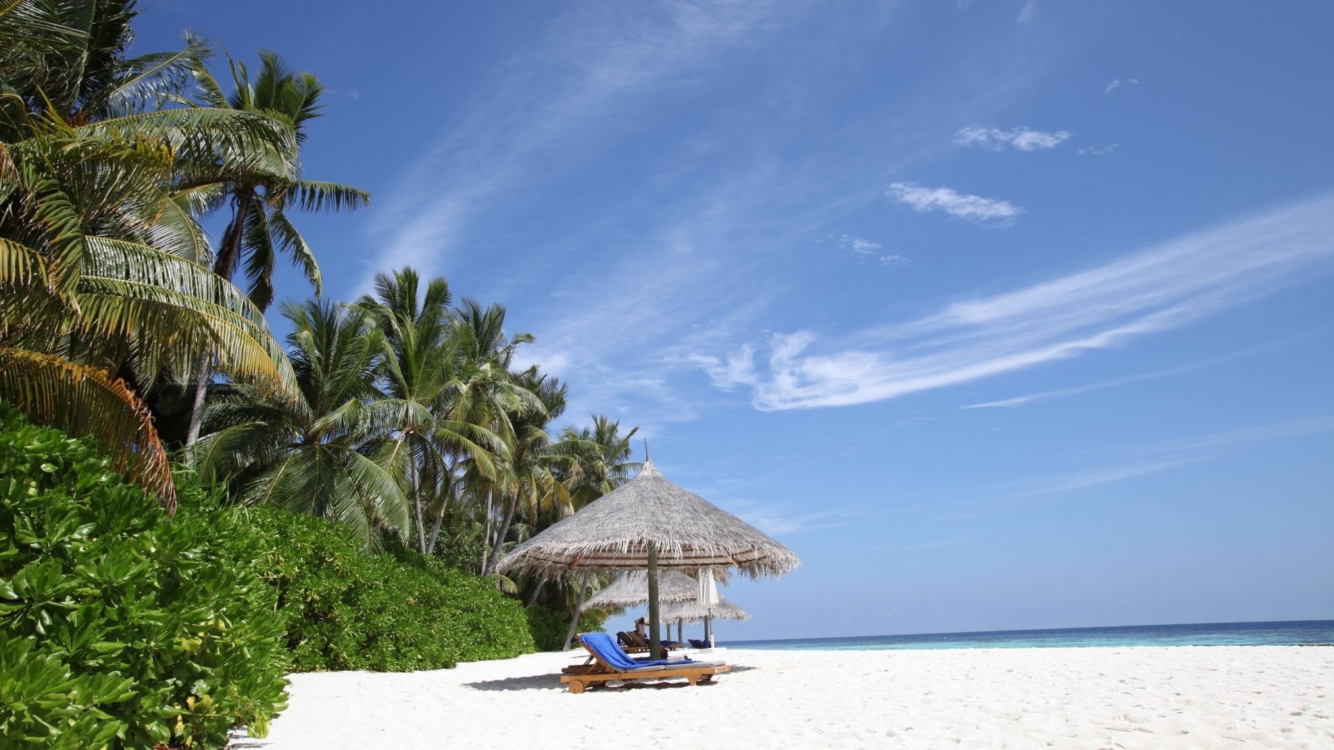 island holiday beach hall sunny paradise blue sky australia