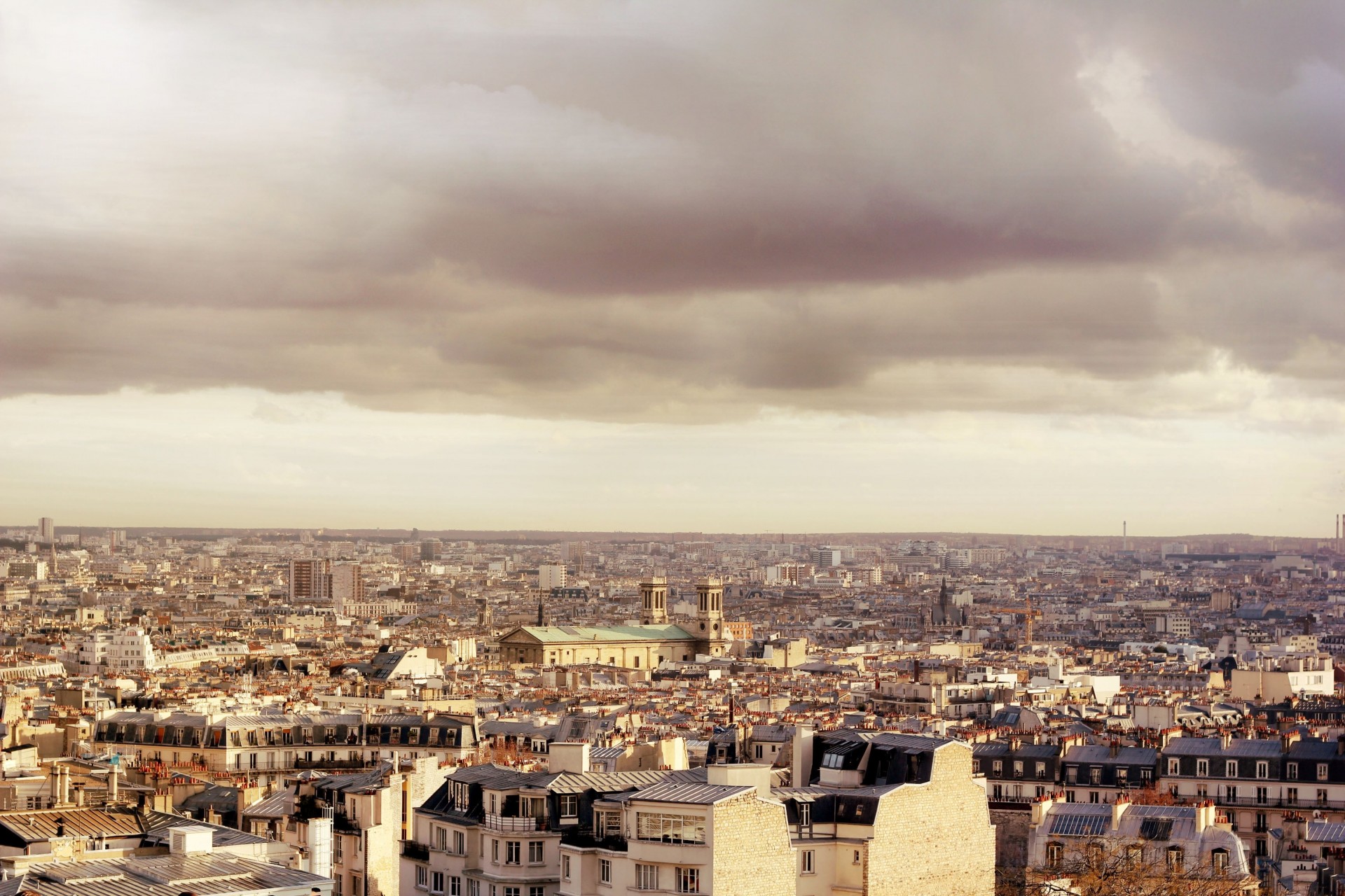 france paris town roof