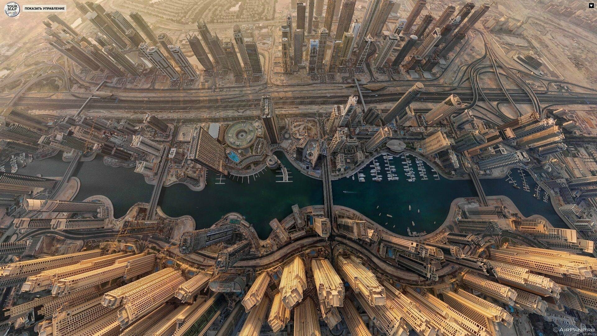 dubai brown google town