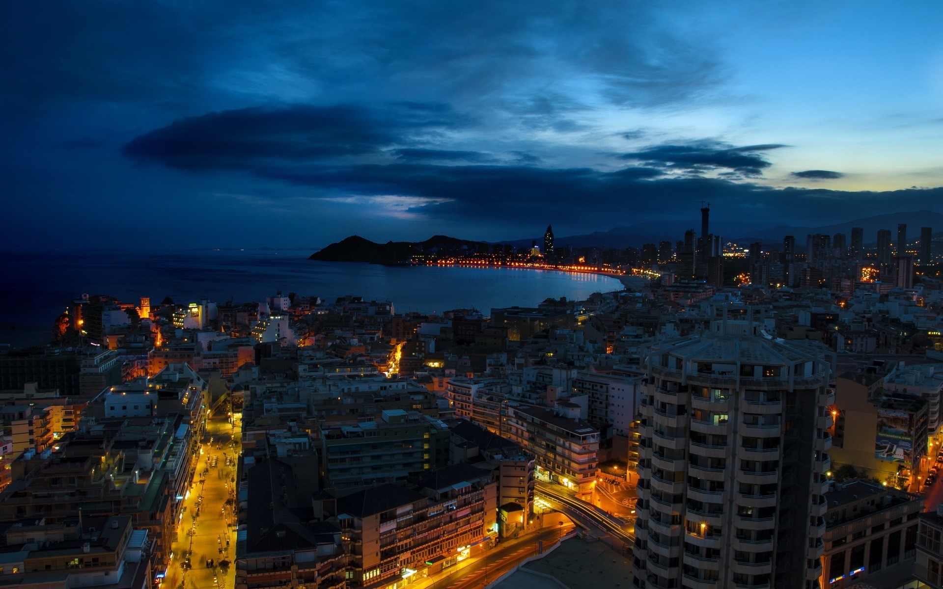 noche ciudad españa