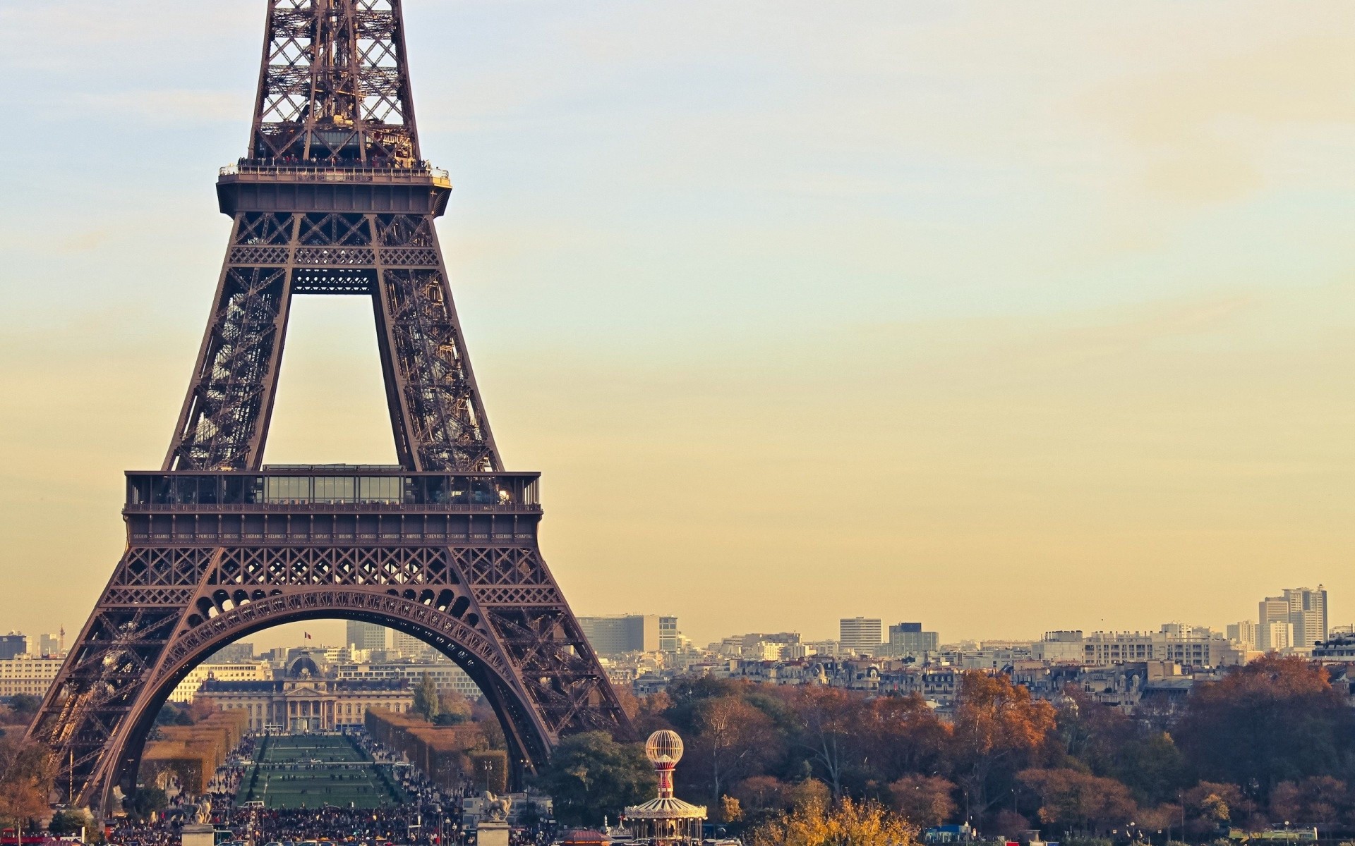 puesta de sol qatar airways parís fotografía torre eiffel