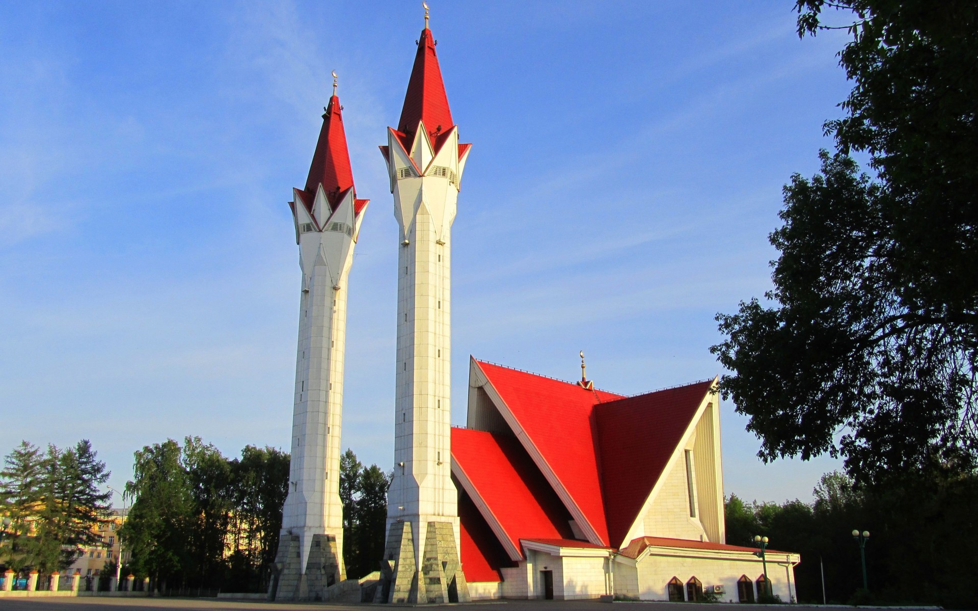 himmel moschee stadt