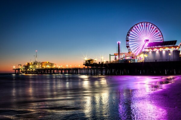 Night City in California