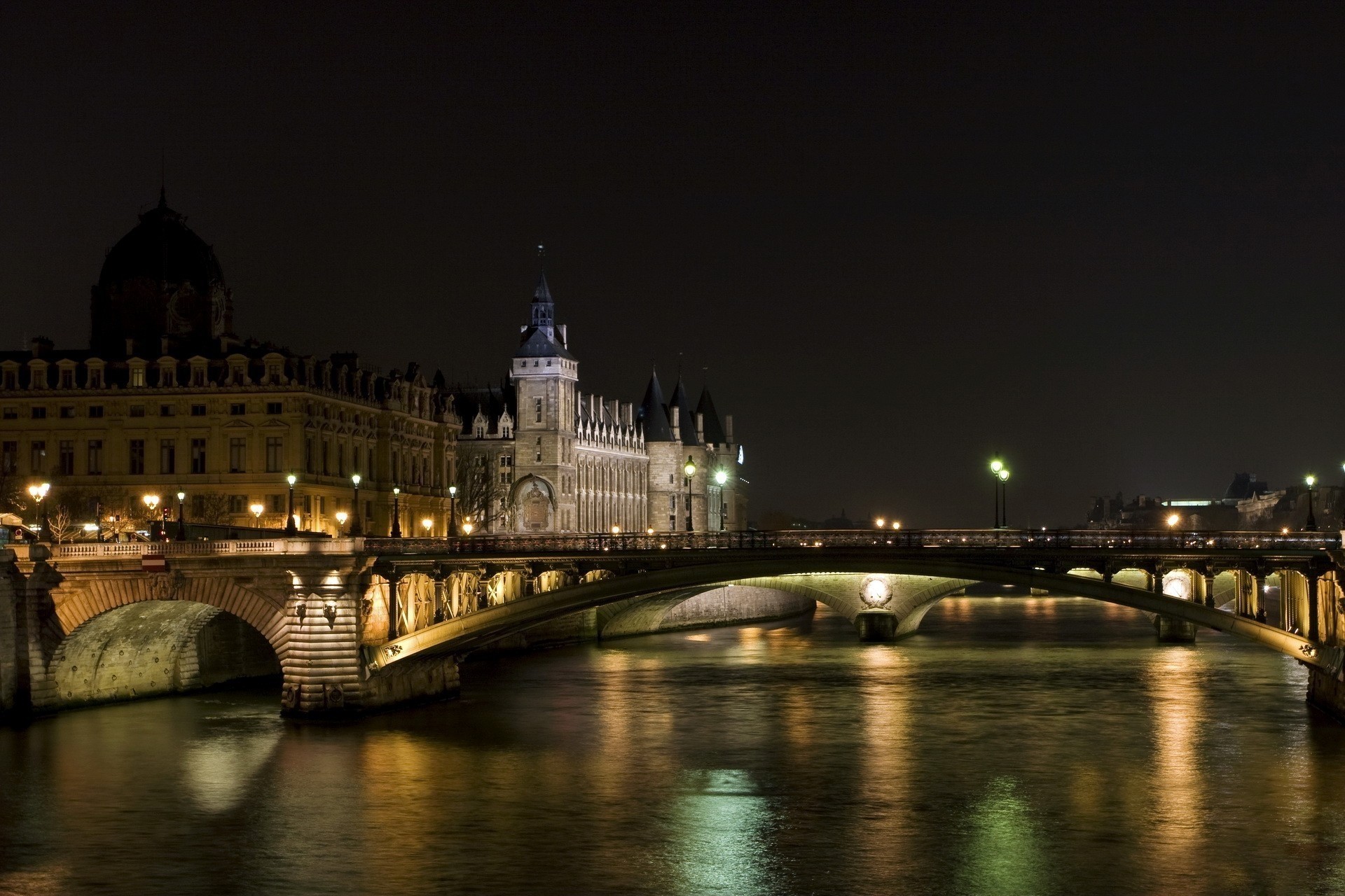Франция Париж мосты