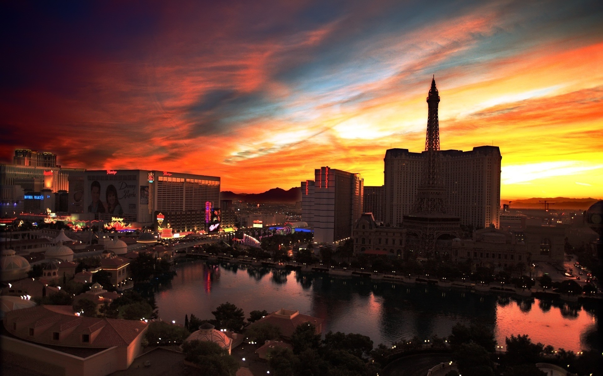 wolken morgen stadt central park himmel las vegas