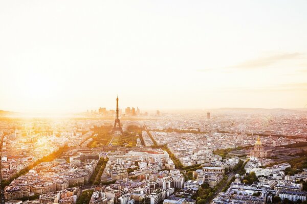 Paris vue aérienne