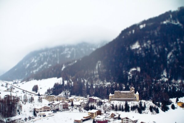 Racconto d inverno nelle Alpi