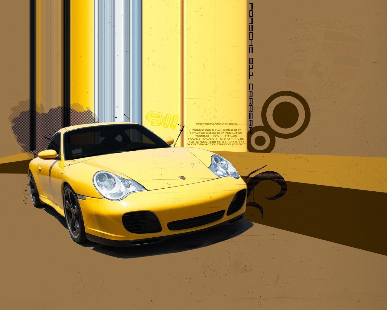 porsche processing yellow