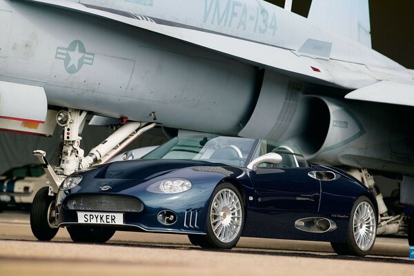 Voiture de sport exclusive de Spyker