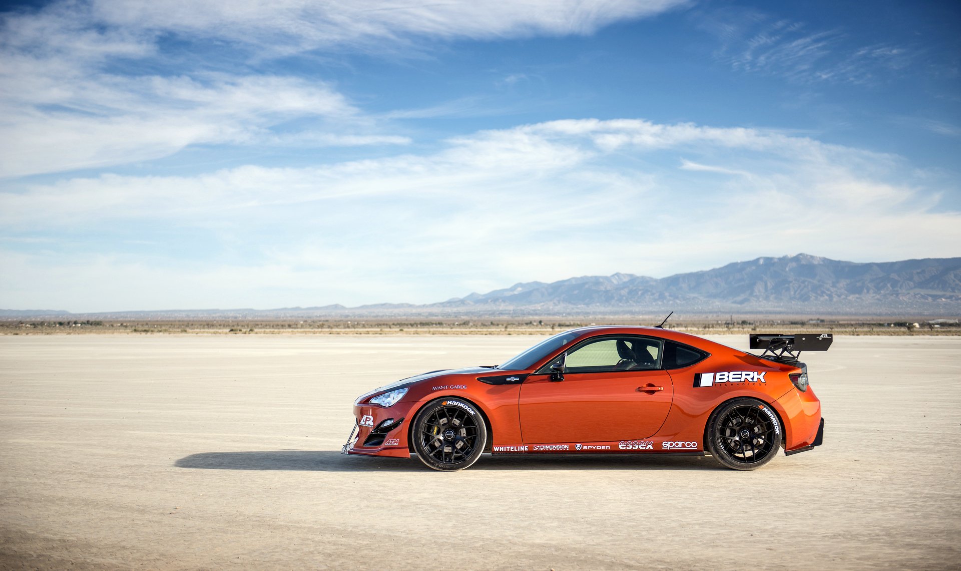 toyota scion fr-s orange tuning vorne scion fr-s profil