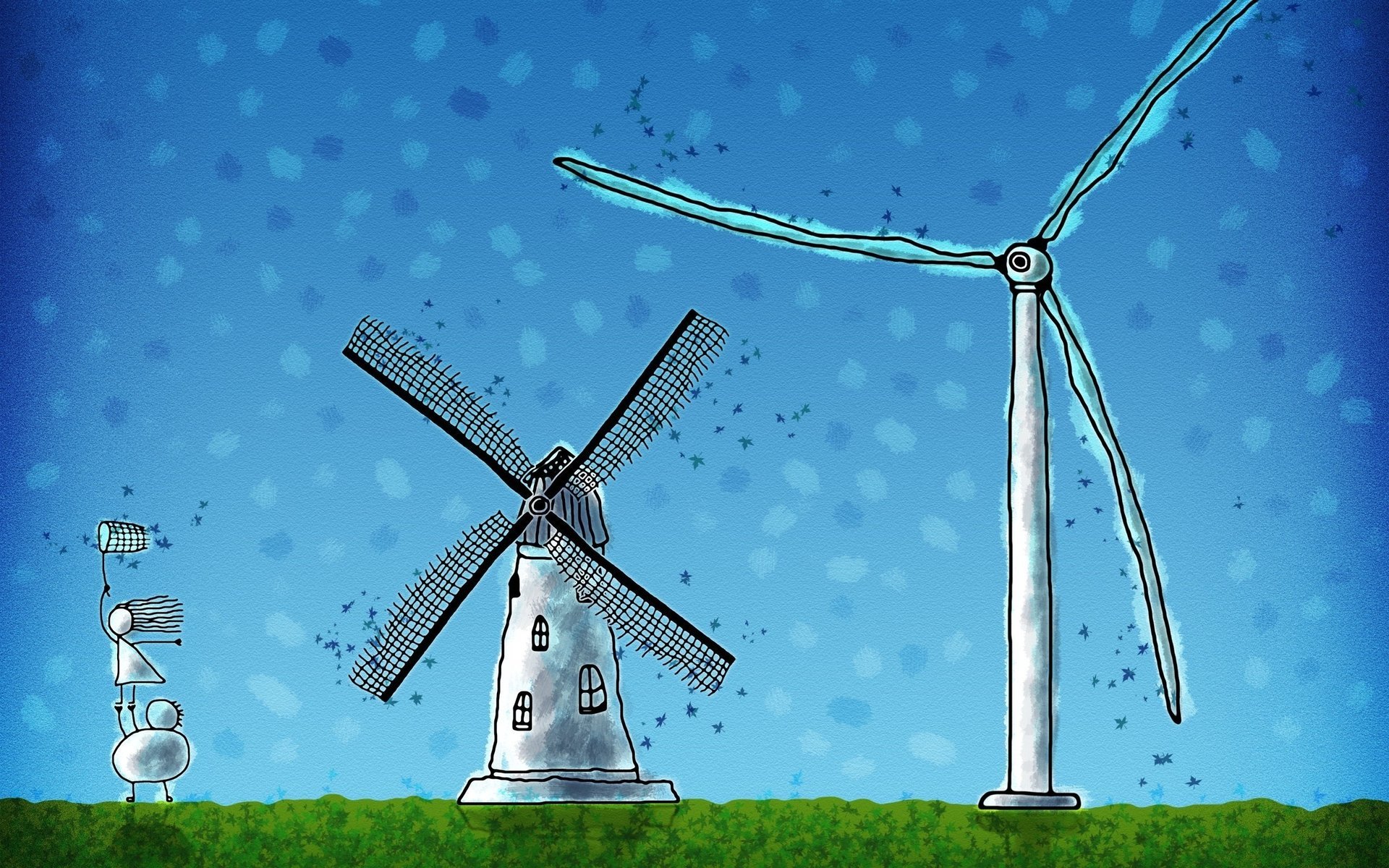 Ветряная мельница (для преобразования в механическую энергию)