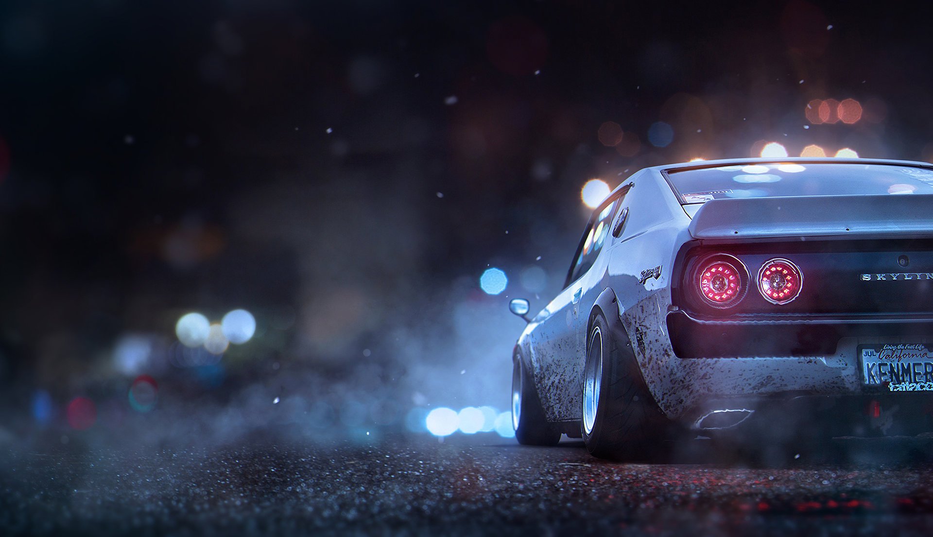 nissan skyline concept artist at ea ghost games khyzyl saleem game art