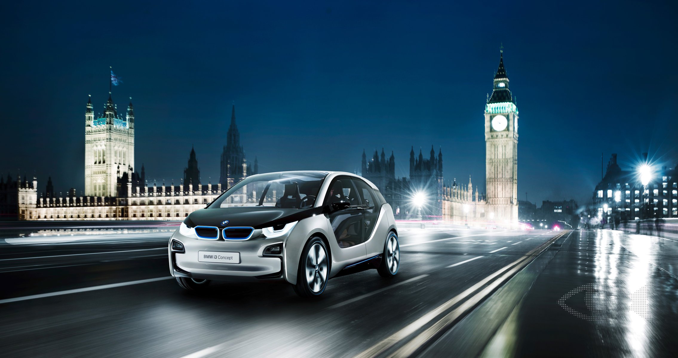 notte londra bmw i3 concetto