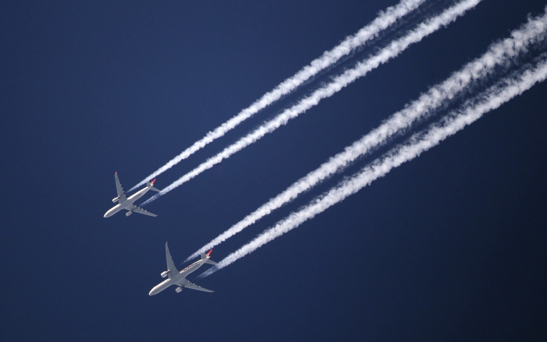 himmel blau flugzeug