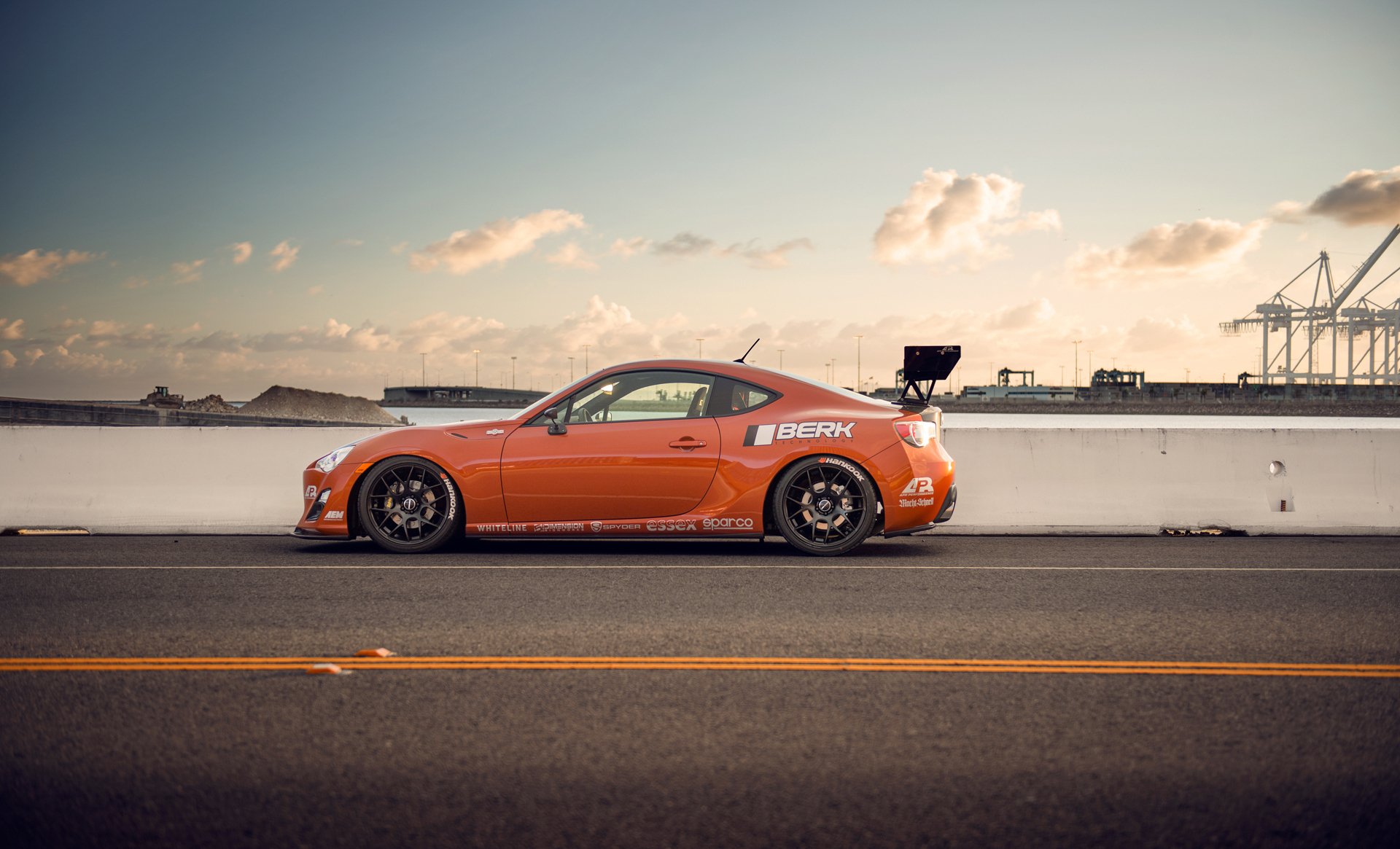 toyota scion fr-s orange tuning scion fr-s profile