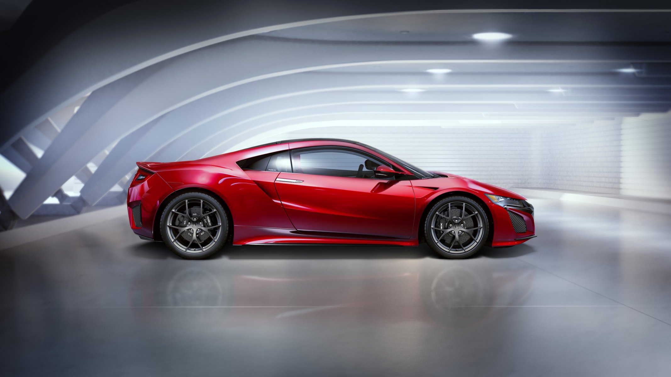 acura 2015 nsx bourgogne métallique côté voiture photo