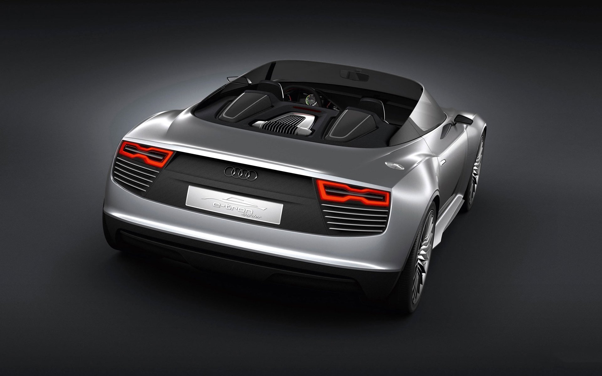 audi e-tron spyder cabriolet concept