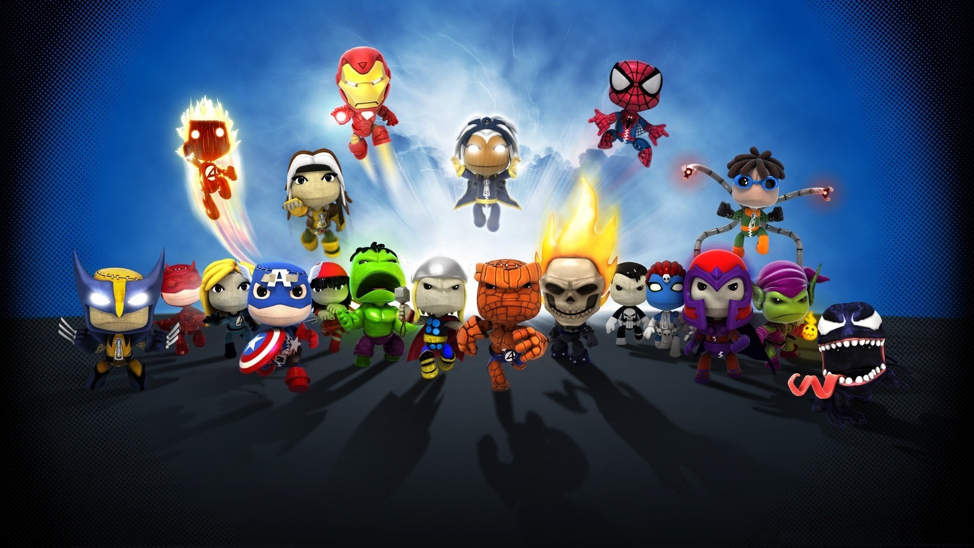 little big planet drôle héros bande dessinée dessins anime