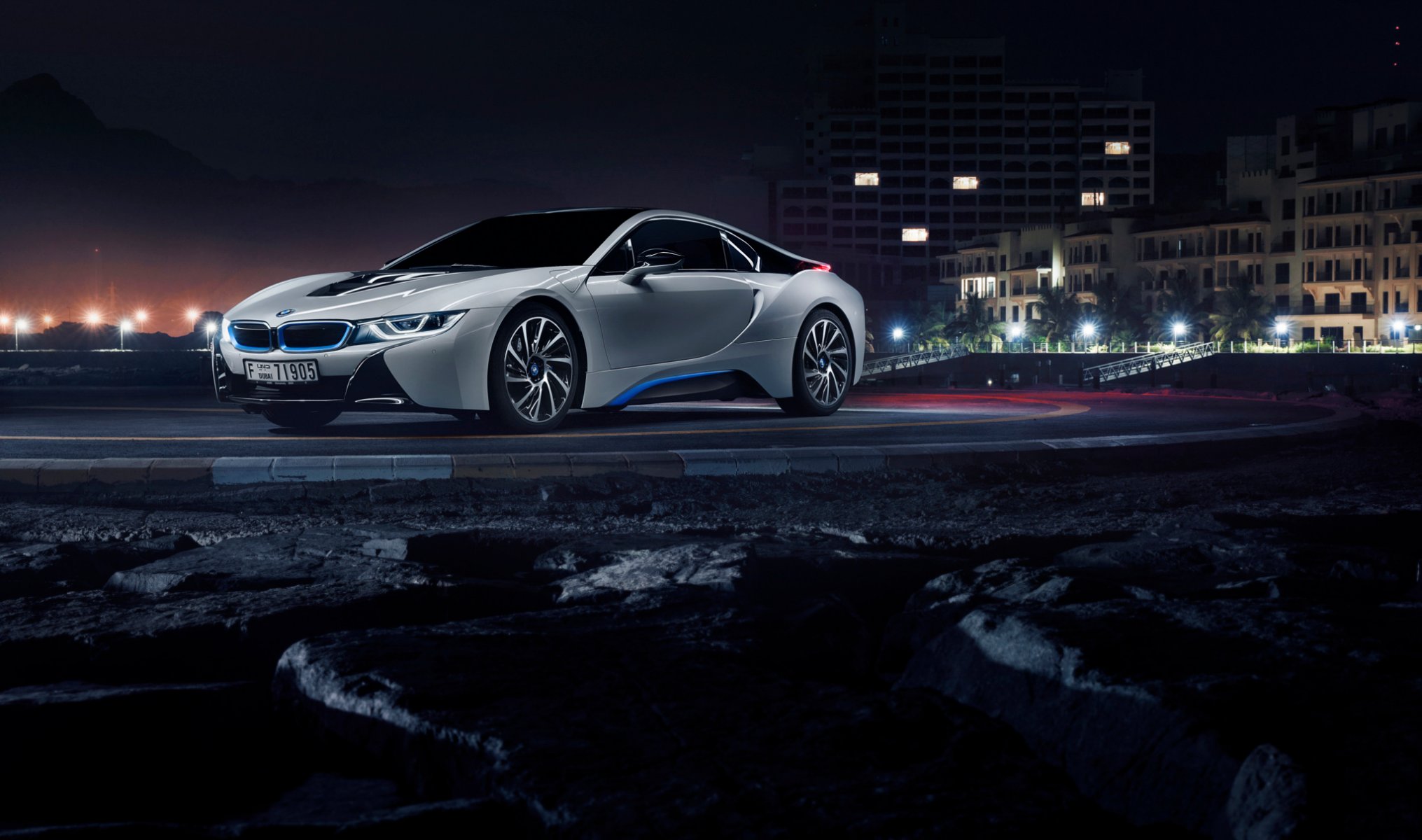 bmw i8 blanc