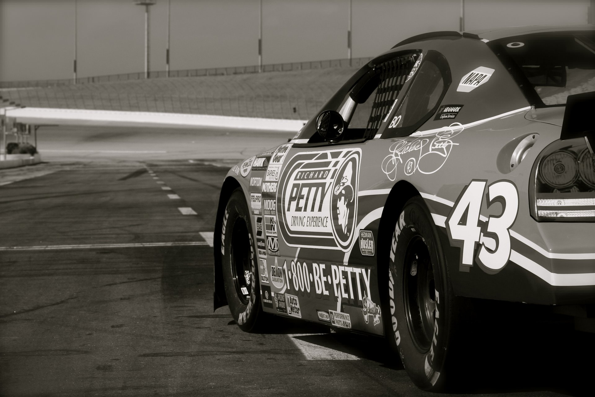 chevrolet nascar nascar black and white track car