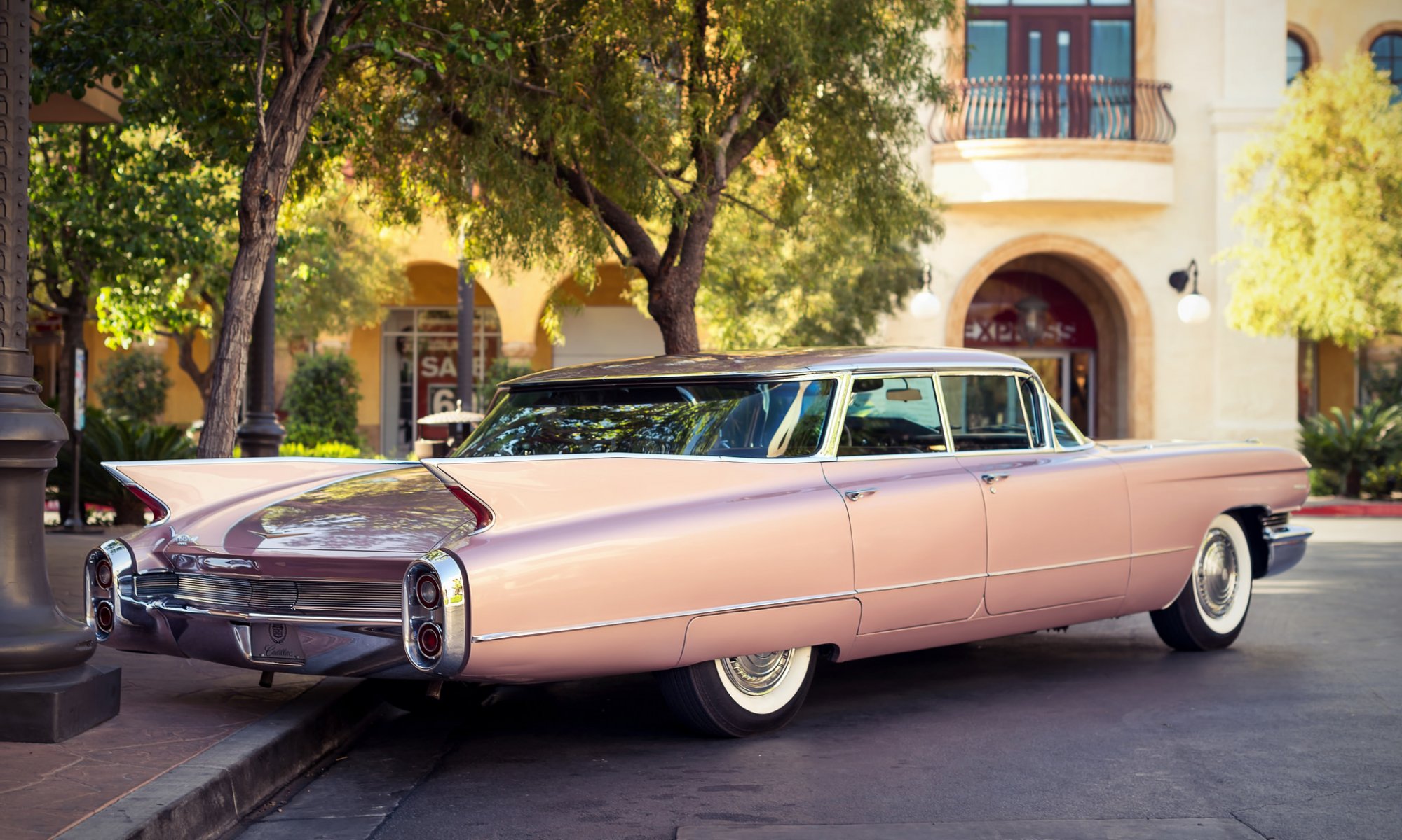 1960 cadillac classic retro