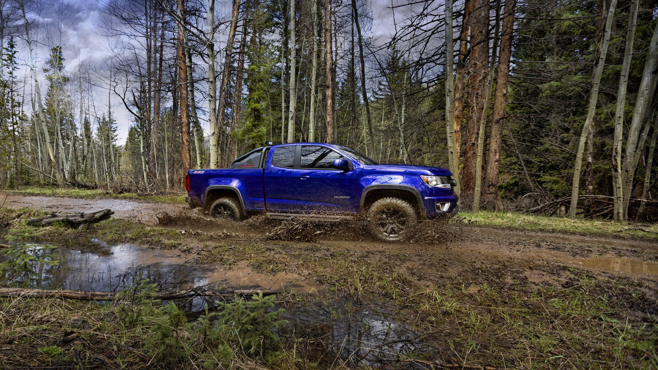 2015 chevrolet colorado z71 trail boss extended cab chevrolet pickup jeep blau