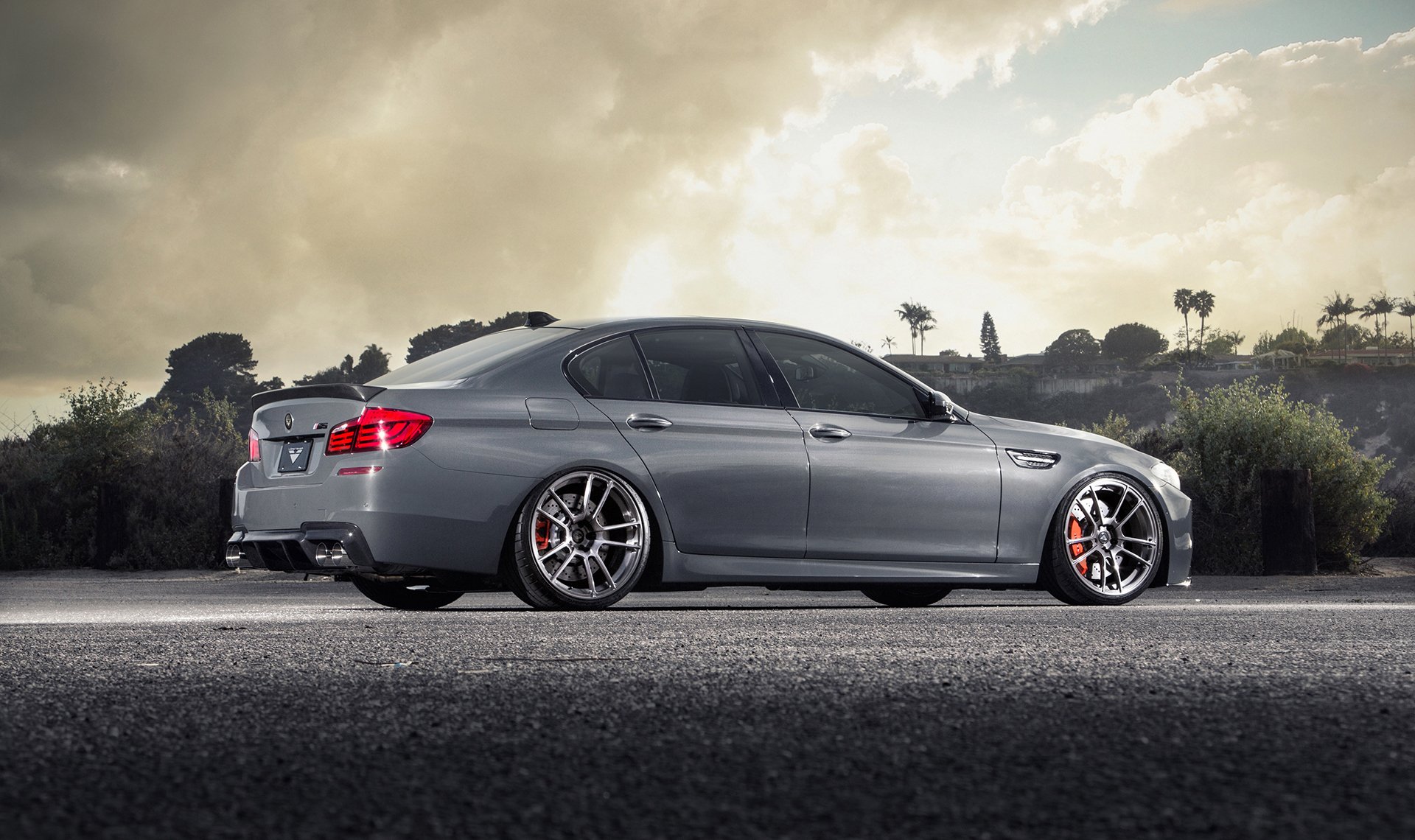 bmw f10 m5 lato posteriore bmw