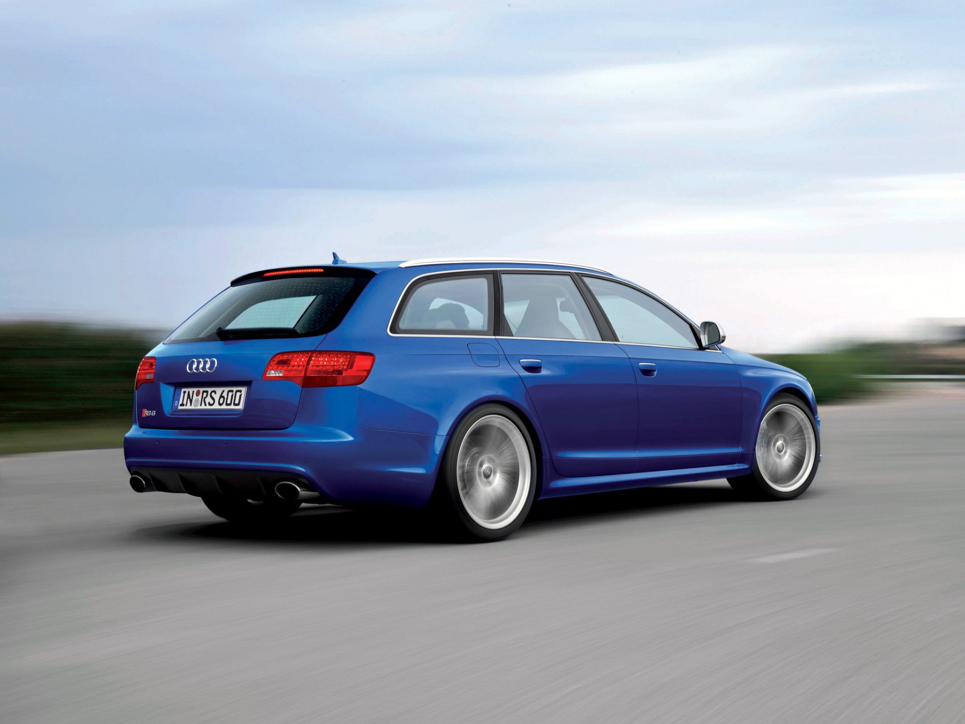 audi rs6 audi coche rs6 azul