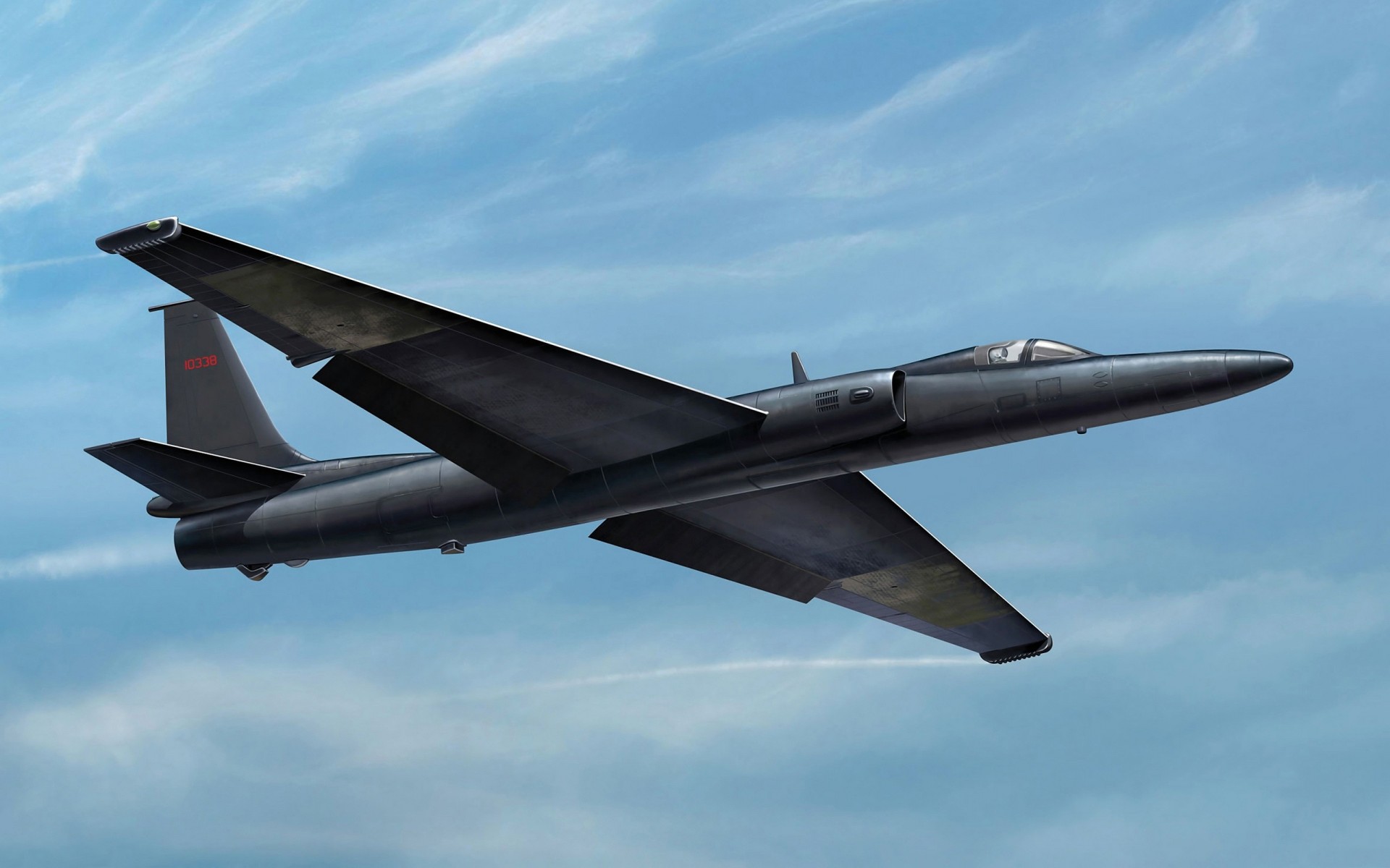 u-2 flugzeug kunst lockheed u-2r