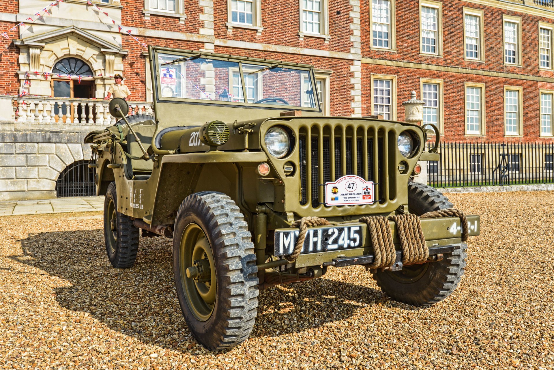 willis mb willis-mw jeep armée voiture aérien terrain accidenté temps seconde guerre mondiale avant