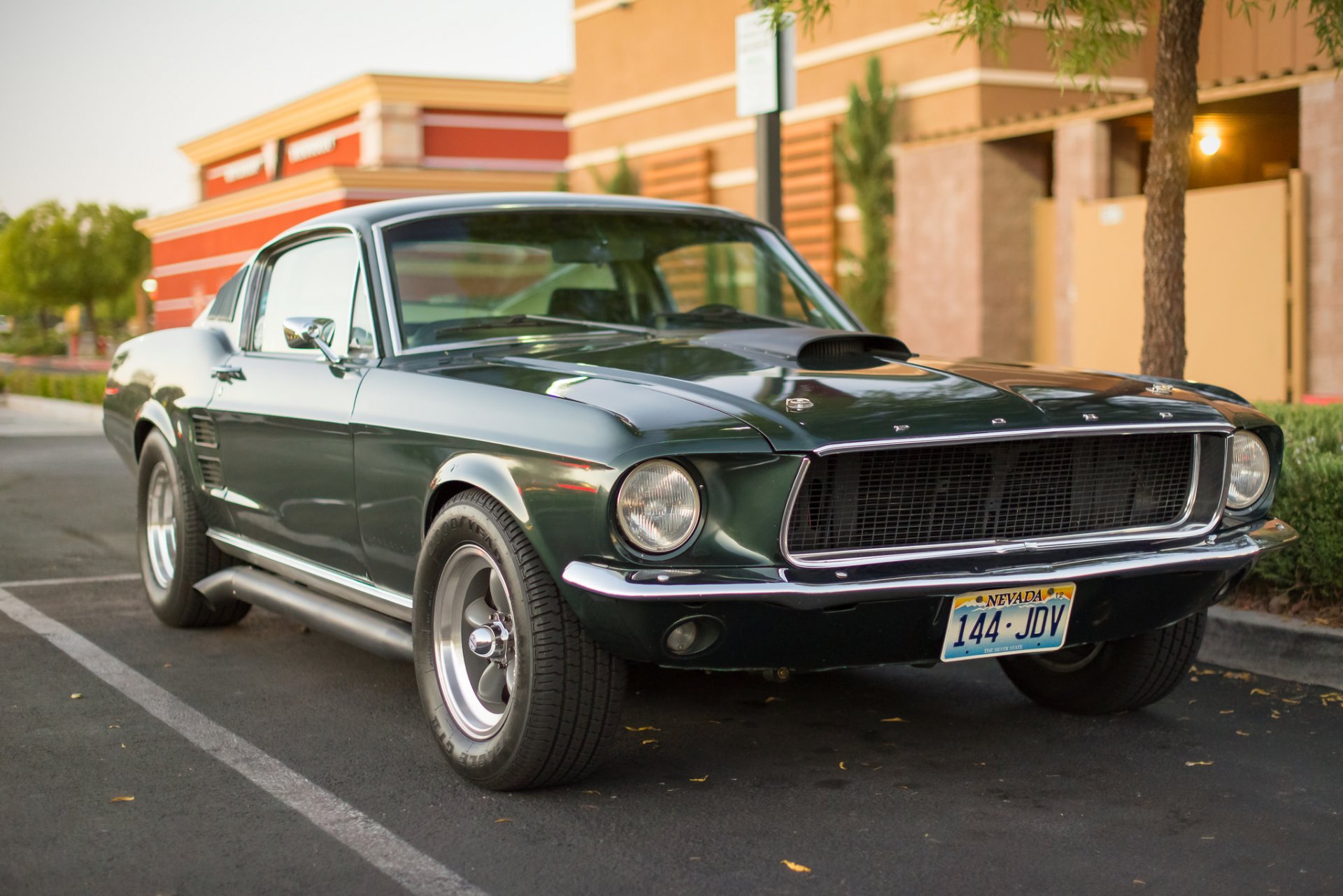 ford mustang muscle car front classic