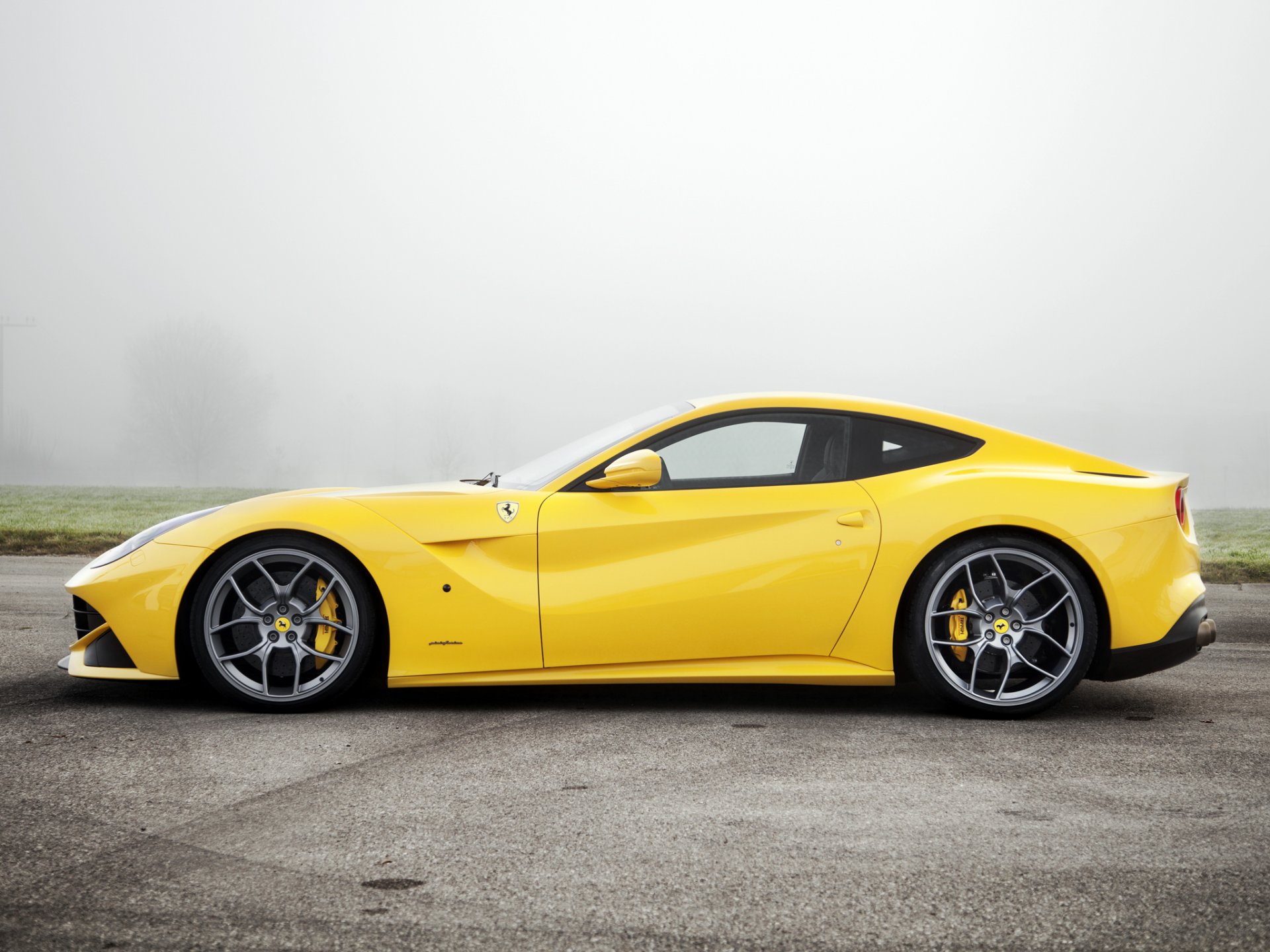 bellezza ferrari nebbia f12berlinetta