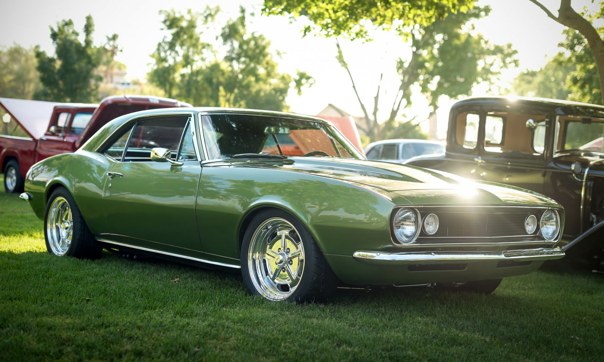 1967 chevrolet camaro retro