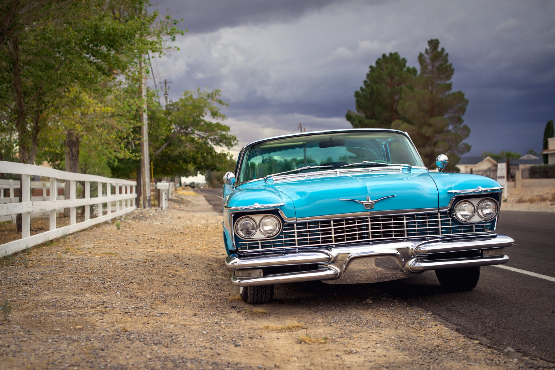 1957 chrysler imperial klassisch retro front