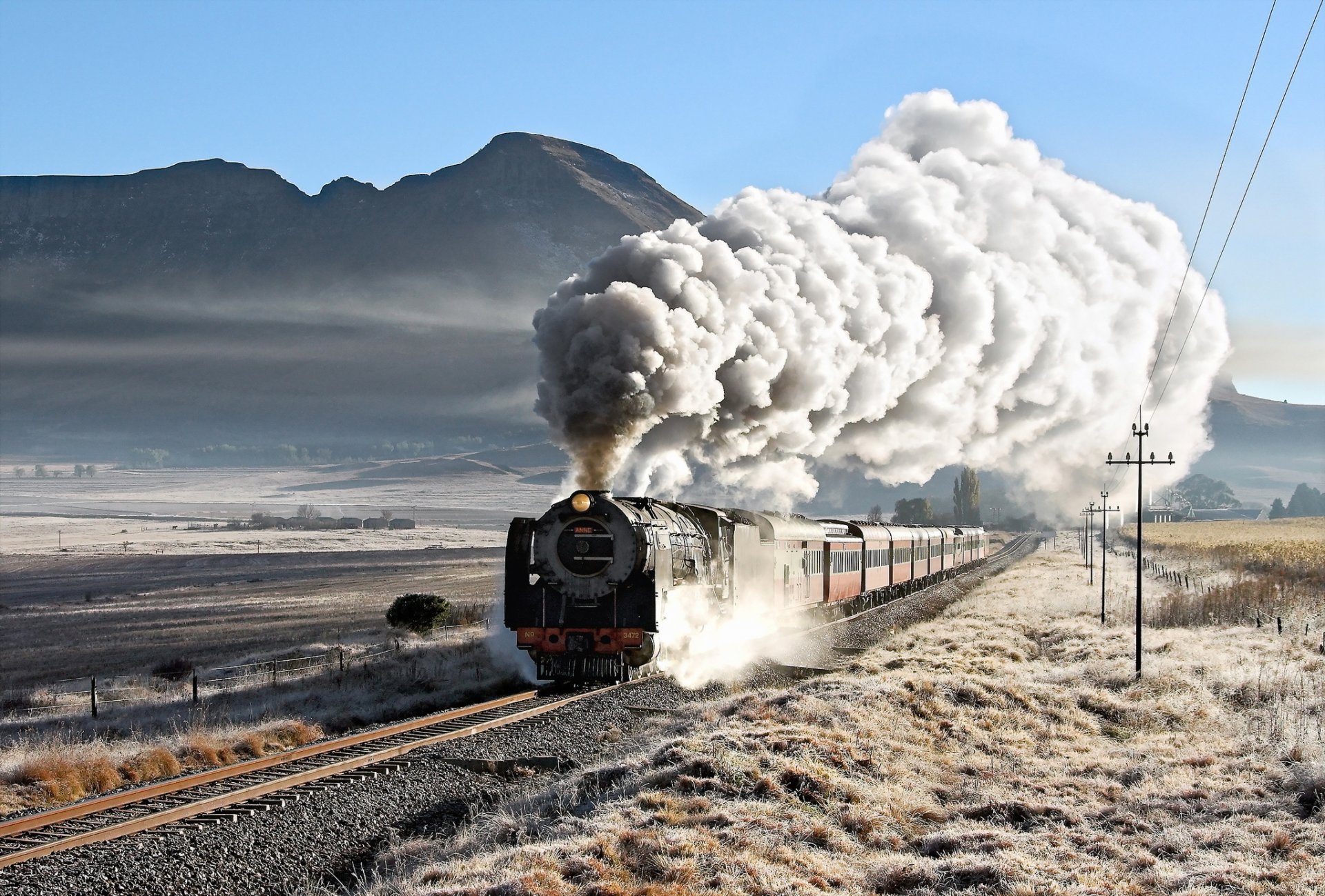 treno strada sfondo