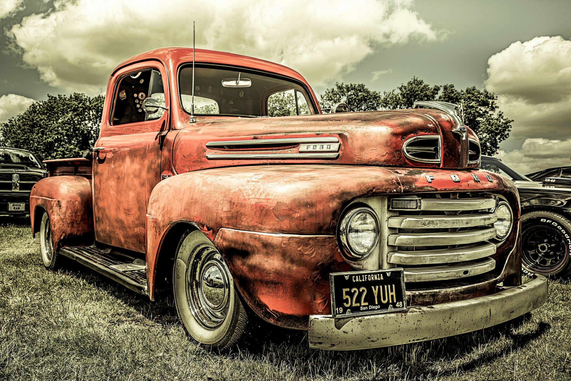 1948 ford pick up voiture classique rétro