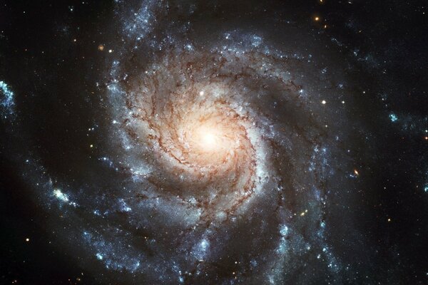 Spirale, kosmischer Staub, Sterne, Braun, Universum, Galaxie, Weltraum, Nebel