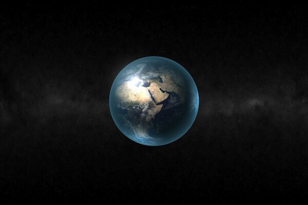 Changer la planète Terre dans l espace