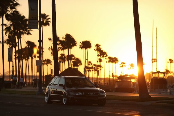 The famous Audi sports car