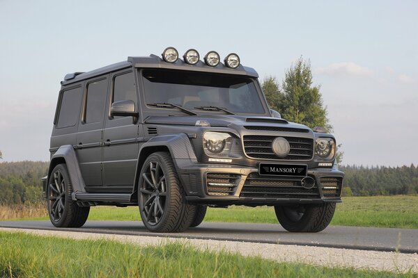 Mercedes Benz Classe g, per la caccia e la pesca