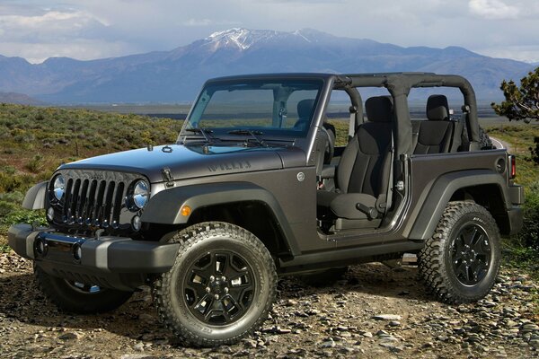 Fuoristrada wrangler ad alto traffico