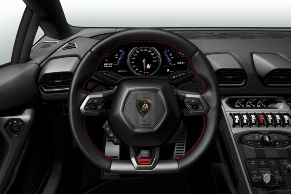 Fondos de pantalla Lamborghini interior