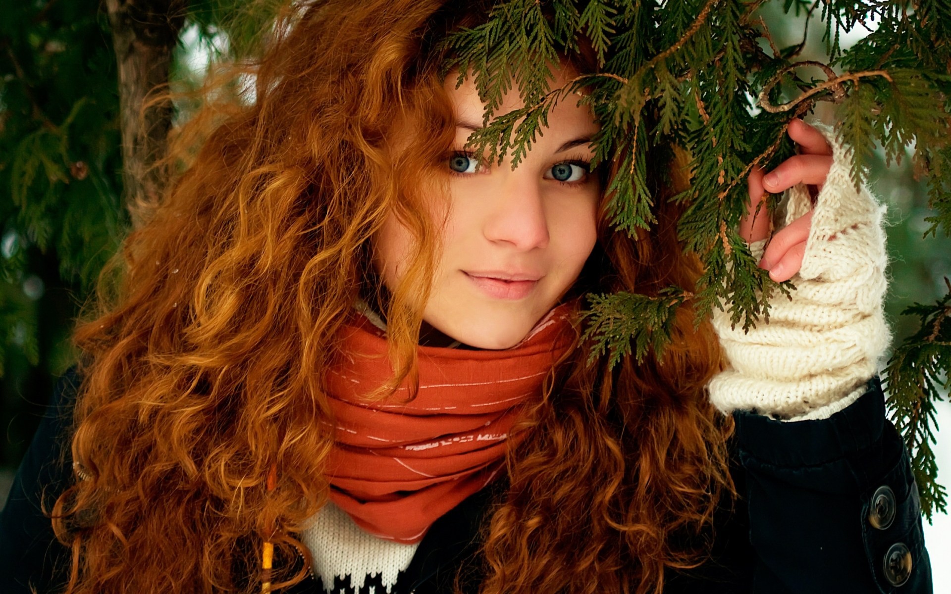 red people beauty views portrait