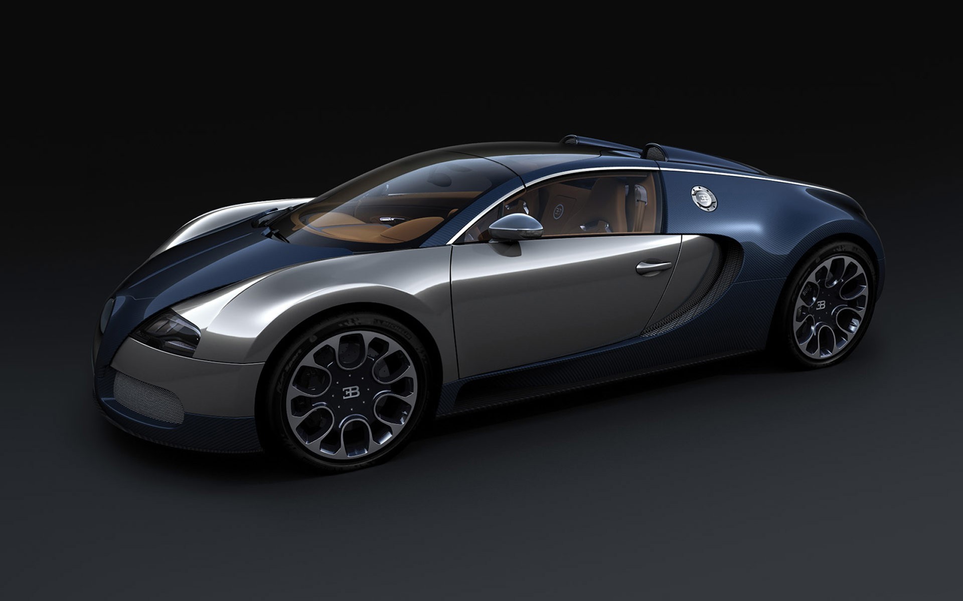 bugatti veyron темносинний карбон