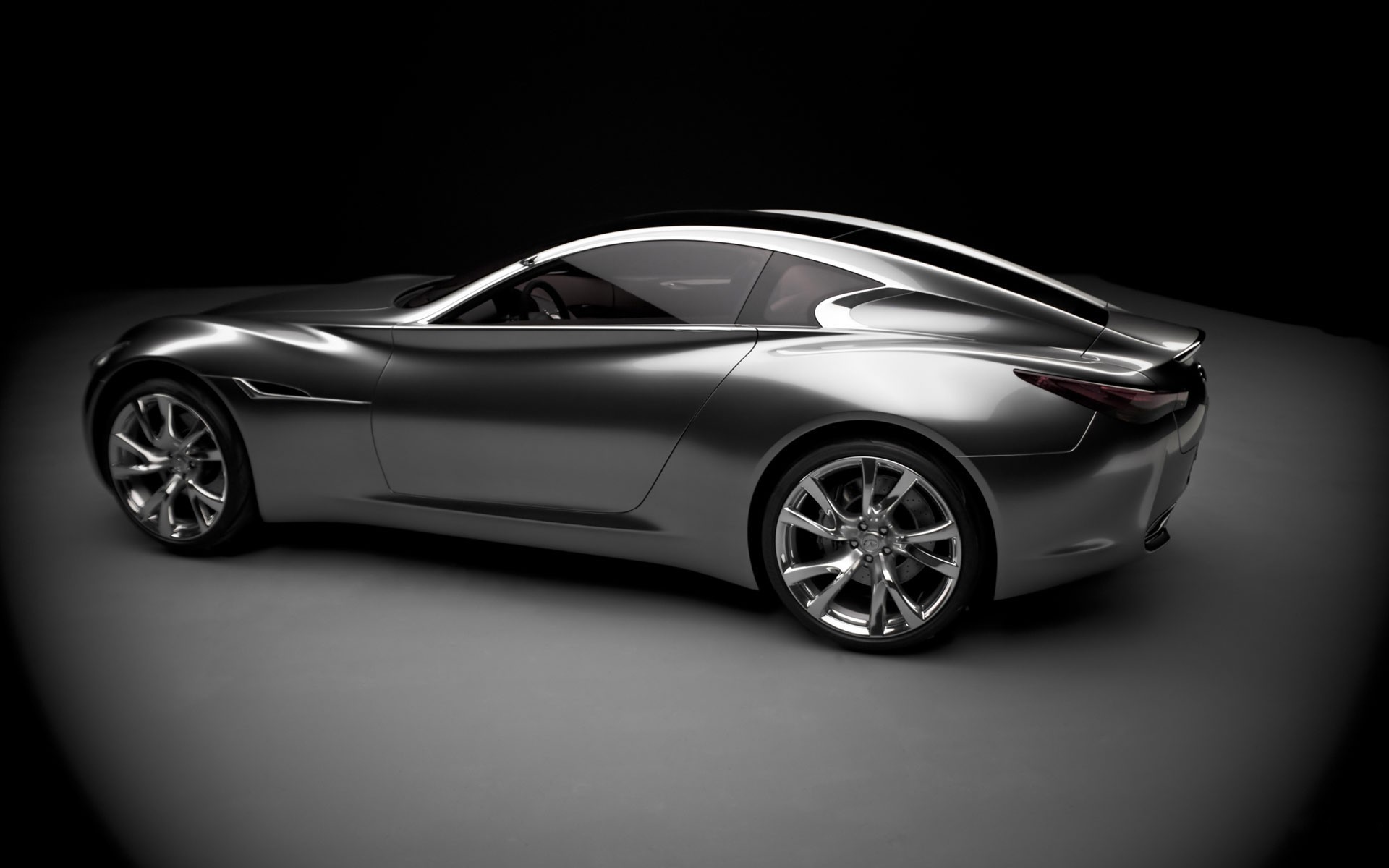 infinity essence concept car silver