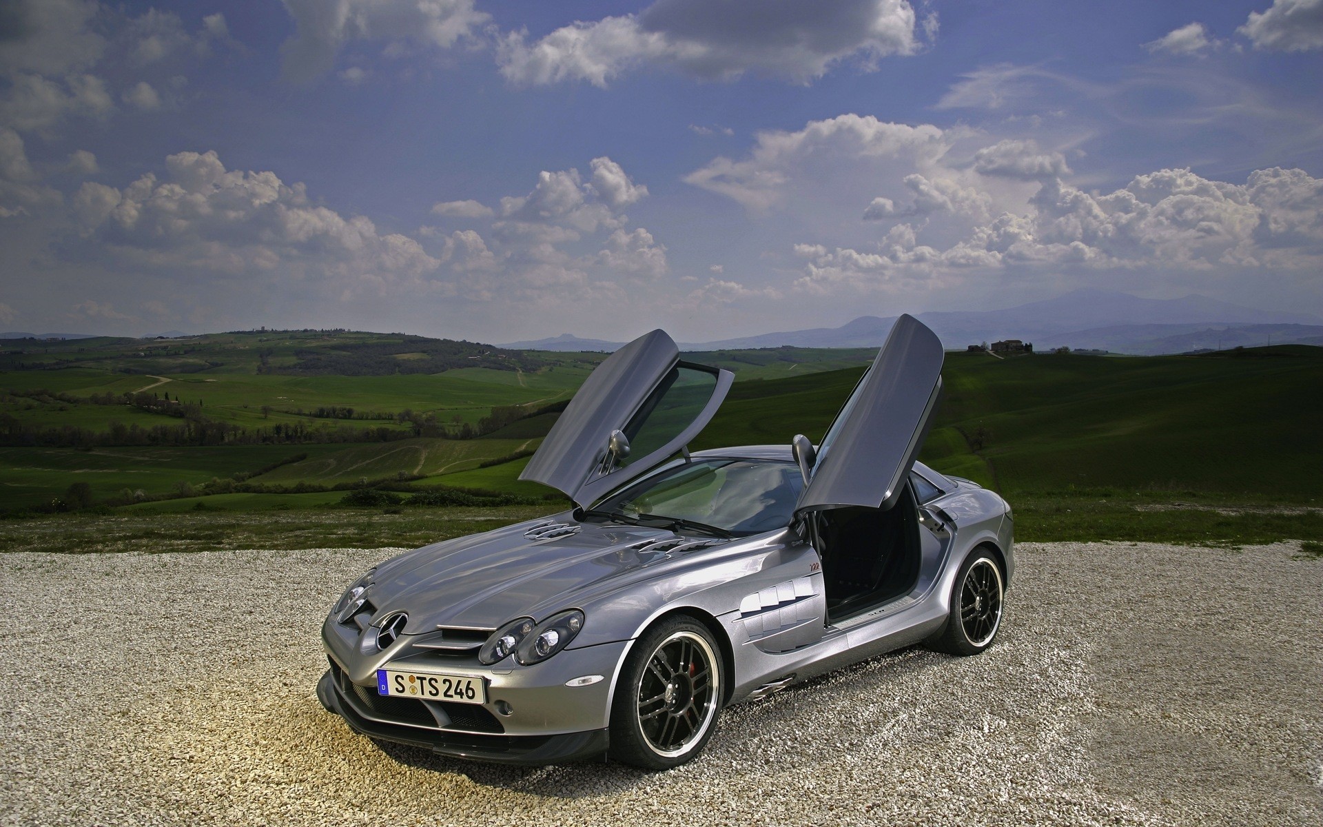 mercedes mercedes clouds door